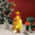 thumbnail image 6 of Honmine Christmas Tree Tabletop Figurines Decorations Colorful Pipe Cleaners Crafts Christmas Holiday Decor 11 Inch Xmas Tree Statue Table Centerpieces Mantle Shelf Home Decor, 6 of 6
