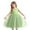 D09-Mint Green, variant on RMGVDSD Toddler Girl Tutu Dress Girls Dresses Sleeveless Children Wedding Dress Flower Girl Dress Piano Performance Princess Dresses Sundress Cute Winter Clothes 4-5 Years