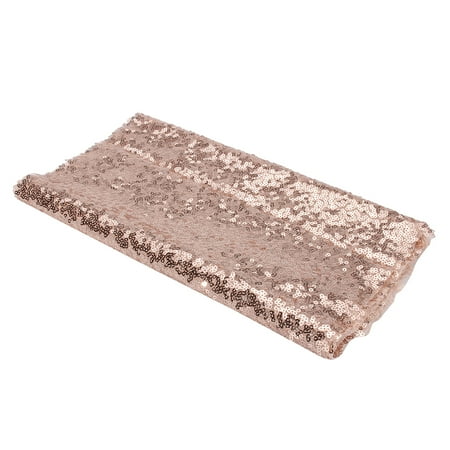 Valentine Table Decorations Meigar 12''x108'' Gold Sequin Table Runner Wedding Party Decorations Table Decoration Valentine's Day Decoration Gift ()