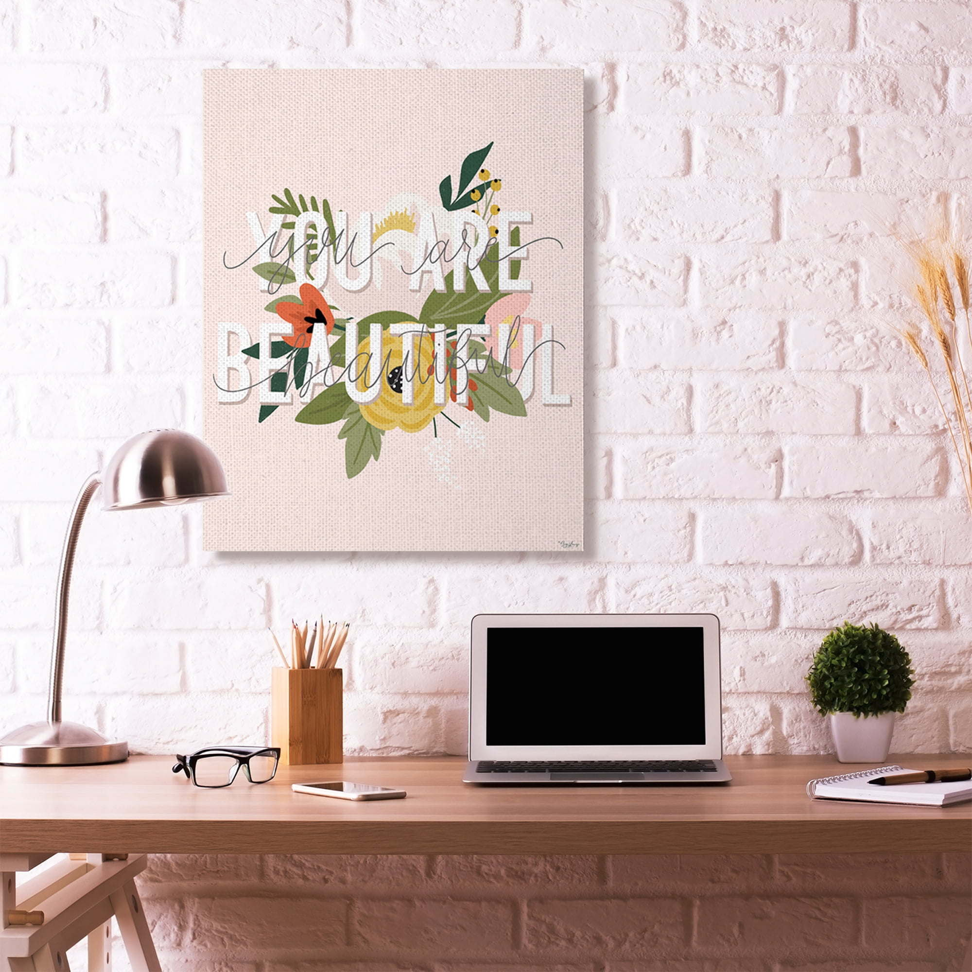 Stupell Home Decor Framed Canvas Art Print, 36" x 1.5"