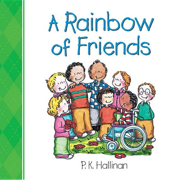 A Rainbow of Friends, (Board Book)