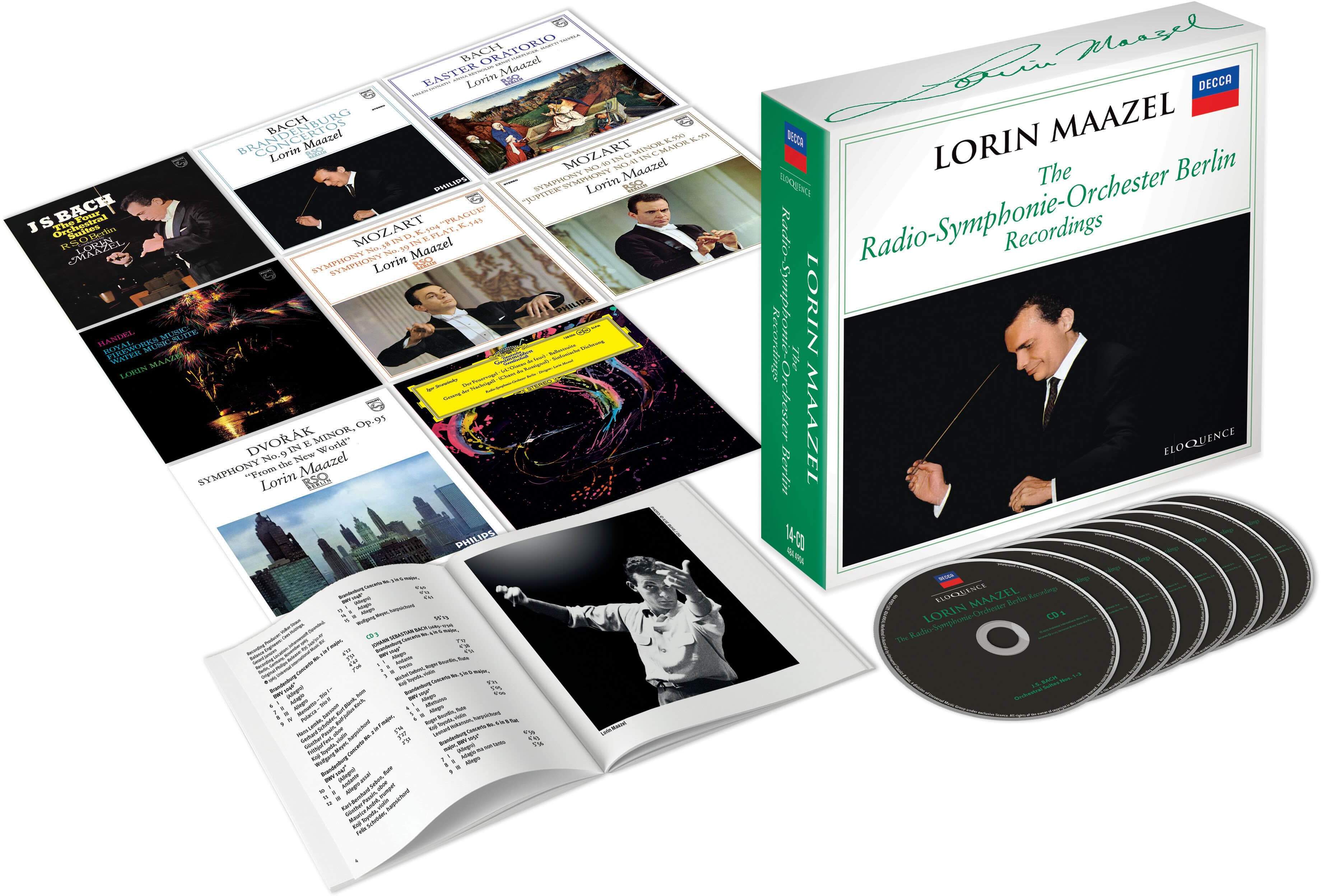 Lorin Maazel - The Radio-Symphonie-Orchester Berlin Recordings - Music & Performance - CD