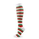 thumbnail image 5 of Medias de compresión navideñas para hombre y mujer, calcetines coloridos con dibujo de Papá Noel, copo de nieve, estampado de alces, calcetines hasta la rodilla para lactancia, 5 of 5