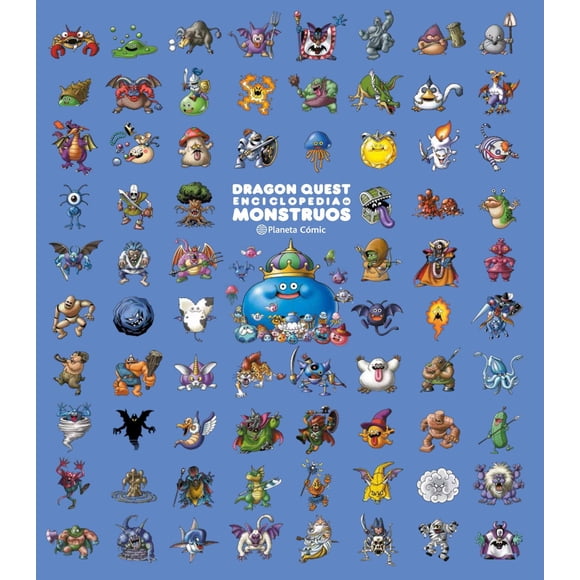 Dragon Quest Enciclopedia De Monstruos Planeta Cómic 9788491733164
