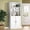 1-White, variant on FANRAL 75" Open Bookshelf, 24" Wide 6 Tier Storage Organizer with Adjustable Shelving, Freestanding Anti-Tipping Display Shelf for Home Office Study,Black Bookcase