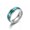 Dark Blue, variant on Stainless Steel Couple Ring 8mm Polished Men Women Wedding Band For Promise Anniversary Jewelry Durable Shine Wear