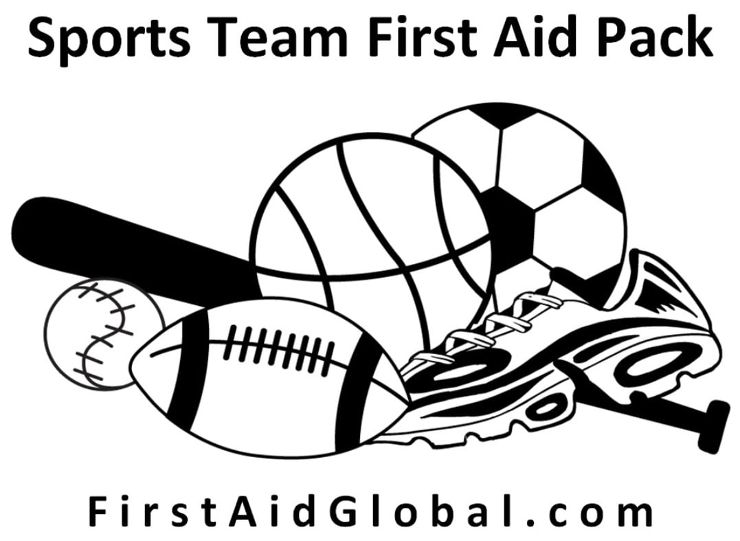 Sports Team First Aid Pack, 315-Pieces for Soccer, Baseball, Basketball, Football, Swimming, Lacrosse, Biking, Track and Field