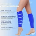 6 Pairs Calf Compression Sleeve for Men Football Leg Sleeve Elastic