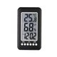 thumbnail image 1 of 1pc Multi-Functional Electronic Clock with Temperature and Humidity Display, Chronograph, Photo Frame Shape, Time Alarm, Battery Not Included, 1 of 4
