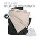 thumbnail image 4 of Edredón Matrimonial Acolchado Reversible Esquimal Relleno Down, Compatible Con Funda Duvet Negro/Khaki, 4 of 6