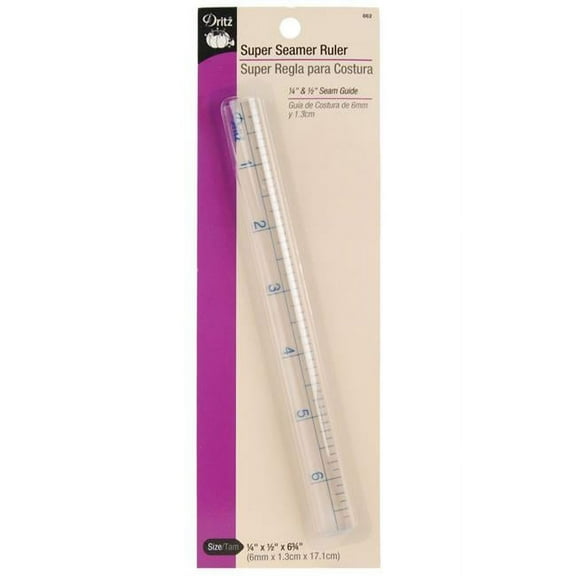 Dritz Super Seamer Ruler, 6.75"