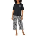 thumbnail image 3 of DKNY Woman’s 2 Piece Pajama Set Short Sleeve/Capri (1774974), 3 of 10