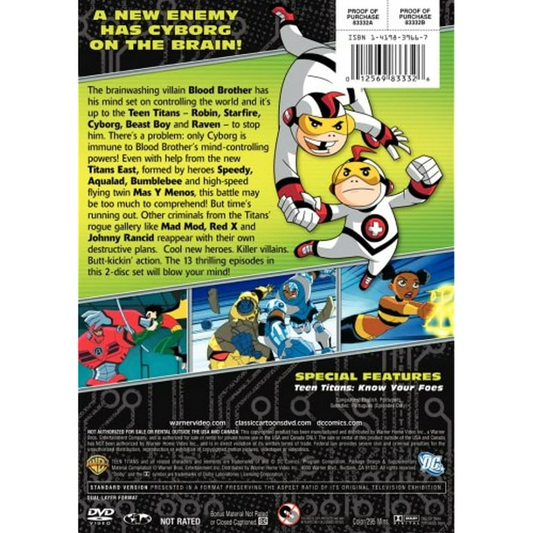 Teen Titans: The Complete Third Season [DVD] - Walmart.com