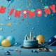 thumbnail image 2 of 1 Juego de decoración para fiesta de cumpleaños con temática de fresa, cartel de cumpleaños, decoración para fiesta, guirnalda de fresas, 2 of 6