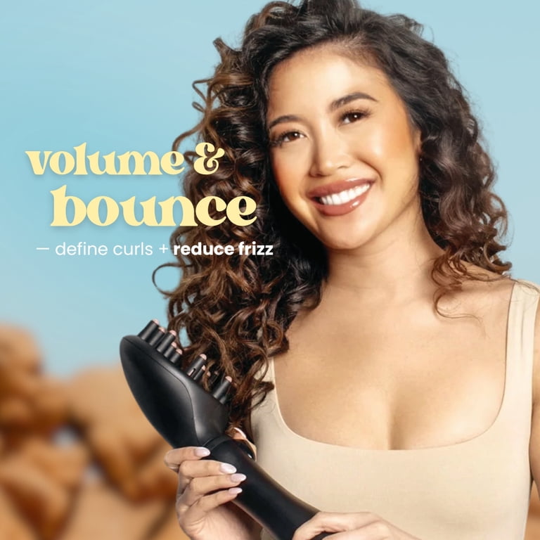 Beachwaver Blow Drying Hair Brush with Attachments, Midnight Rose