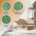 thumbnail image 5 of Toalla Baño Completo colores varios, 150x80cm - 620gr Suave Y Absorbente- Cenefa Bordada - AZUL 8, 5 of 5