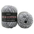 thumbnail image 2 of Pedty Soft Classic Multi Ombre Yarn By Loops & Threads - Yarn for Knitting Crochet Yarn 1Pc Chunky Colorful Hand Knitting Milk Cotton Knitting Crochet Blended Cotton G, 2 of 2