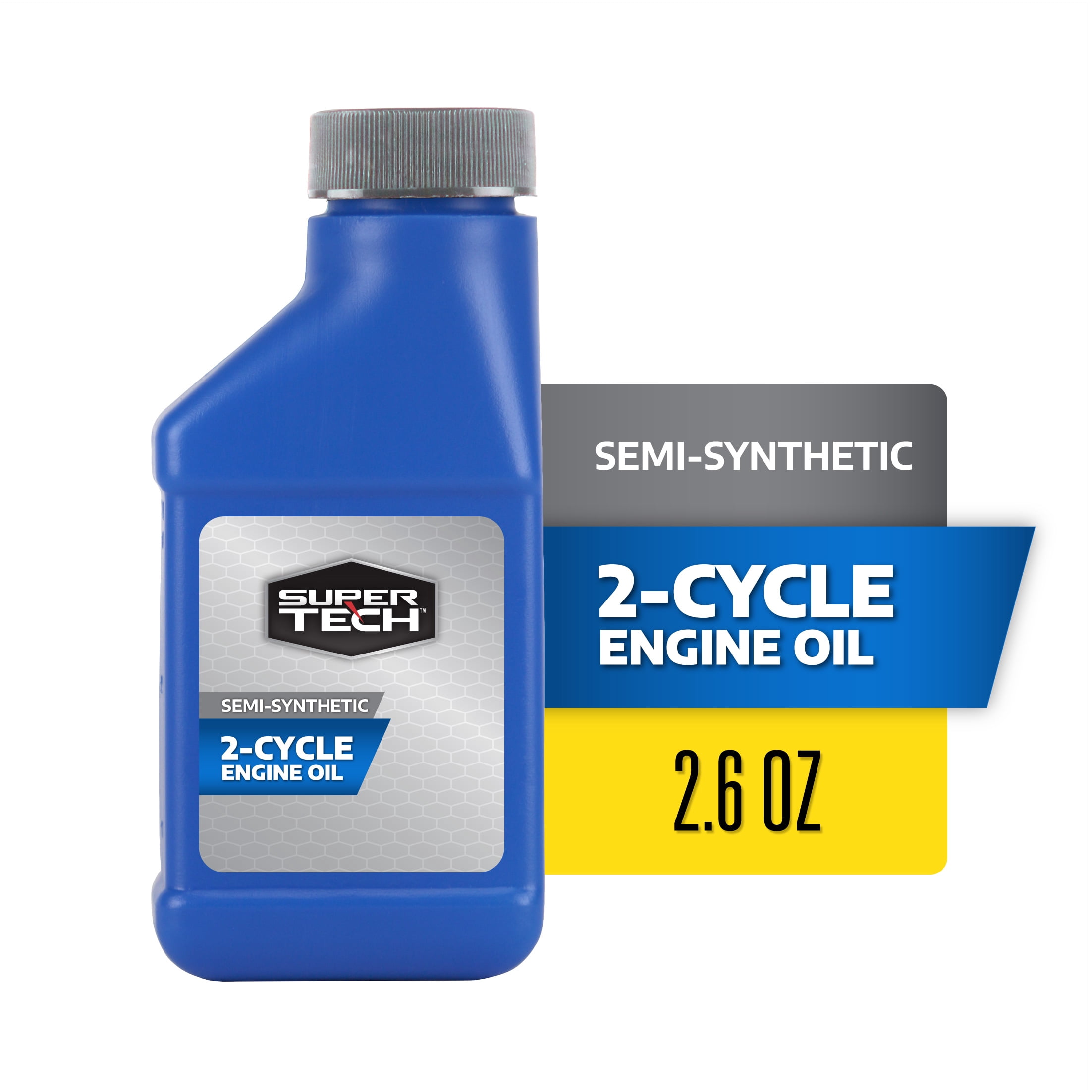 Super Tech Universal High-Performance Synthetic 2-Cycle Engine Oil 3.2 oz Bottle