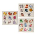 thumbnail image 1 of Wooden Alphabet Matching Puzzle, Wooden Alphabet Puzzle Educational Shape Cognition  For School, 1 of 8
