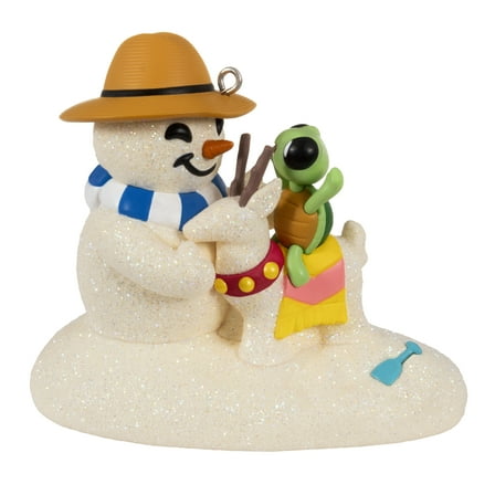 Hallmark Keepsake Christmas Ornament 2023, Sandal the Snowman, Snowman Gifts. .09 lbs.