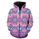 thumbnail image 1 of Sudadera con capucha y cremallera de estilo nacional retro para hombre, con estampado 3D para adolescentes, de gran tamaño, estilo hip hop, estilo Harajuku, divertida y genial, unisex., 1 of 6