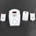thumbnail image 2 of 2X Home Security Alarm System Wireless Detector +4X Remote Controllers Pir Infrared Motion Sensor Wireless Alarm Monitor,2 x sensor (no battery) 4 x remote control (with power) 2 x bracket,white, 2 of 8