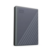 WD My Passport WDBWML0020BGY-WESN 2 TB Portable Hard Drive, External, Silicon Gray