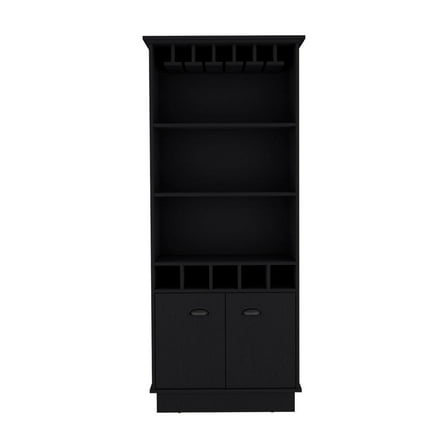 We Have Furniture Bar Cabinet Taholah, Living Room, Black