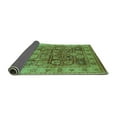 thumbnail image 2 of Ahgly Company Indoor Square Oriental Turquoise Blue Industrial Area Rugs, 8' Square, 2 of 4