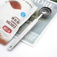 thumbnail image 5 of Long Handle Measuring Spoons Set - 7 Inch Stainless Steel Spoons for Baking, Cooking, Dry & Liquid Ingredients, Includes Tablespoon, Teaspoon & Coffee, 5 of 5