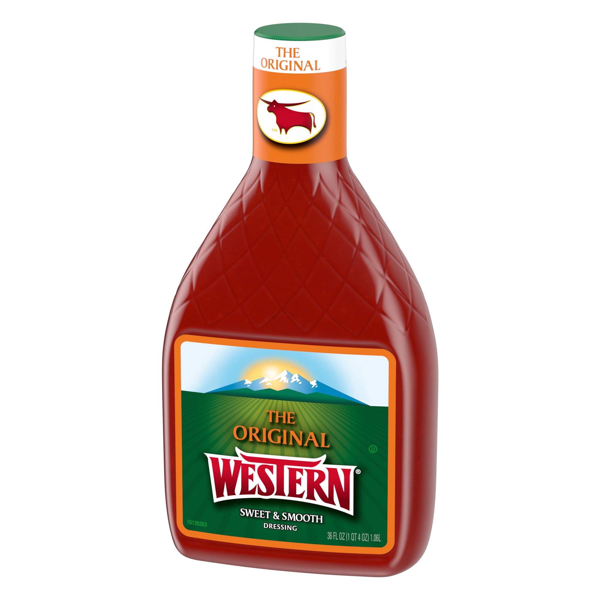 (6 pack) Western Original Sweet and Smooth French Salad Dressing, 36 fl oz