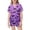 Light Purple2, variant on Halloween Little Girls Summer Pajamas Cute Bat Print Soft Kids Short Sleeve Button Down Shirt And Shorts Two Piece Outfit Sleepwear Nightwear Pjs Loungewear Purple 6-7 Years