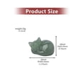 thumbnail image 5 of 1 pieza de piedra natural para dormir, figura curativa tallada con forma de gato, piedras preciosas de Reiki, artesanías, decoración del hogar, regalo para niños DIY, 5 of 5