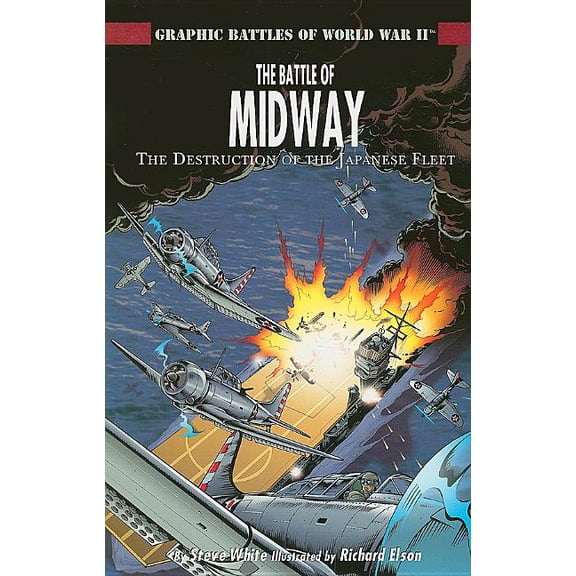 Graphic Battles of World War II: The Battle of Midway (Paperback)