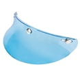 thumbnail image 1 of Visera para casco de moto Riwesomey UV Azul transparente Type3 NO3, 1 of 1