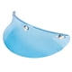 thumbnail image 1 of Visera para casco de moto Riwesomey UV Azul transparente Type3 NO3, 1 of 1