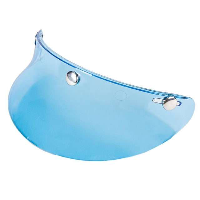 Visera para casco de moto Riwesomey UV Azul transparente Type3 NO3