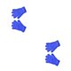 thumbnail image 4 of Minnieouse 1 par de guantes para niños pequeños para niños pequeños con color simple azul cielo Cielo azul 2piezas Minnieouse CBP205267, 4 of 6