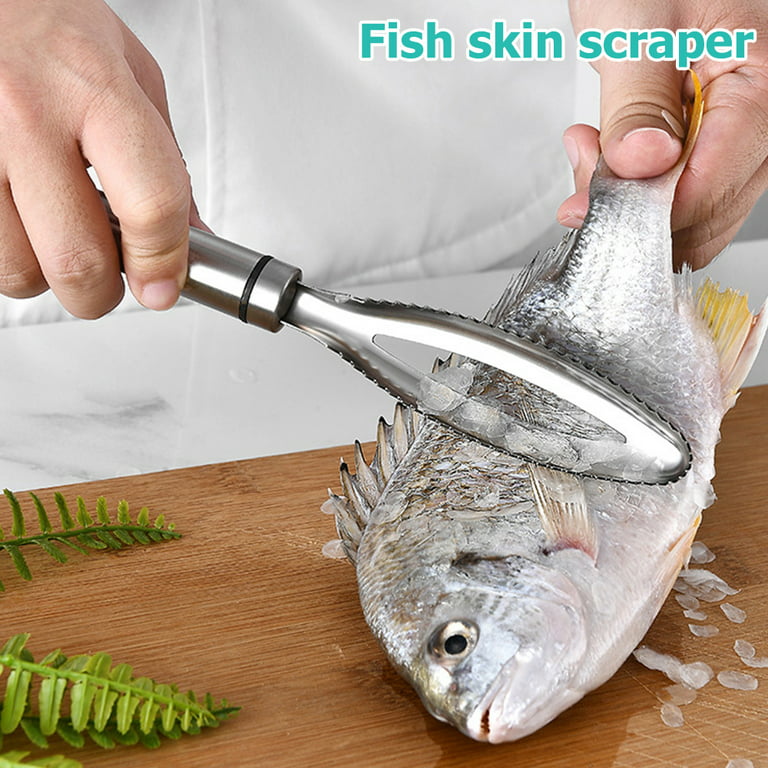 Atopoler Fish Scaler Remover Fish Scale Scraper for Kitchen Fish