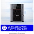 thumbnail image 4 of BUFFALO TeraStation 3420DN NAS de escritorio SMB de 4 bahías de 8 TB (4x2 TB) con discos duros incluidos Almacenamiento conectado en red, 4 of 5