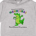 thumbnail image 3 of Inktastic There's No Party Like Mardi Gras-alligator Toddler Hoodie, 3 of 4