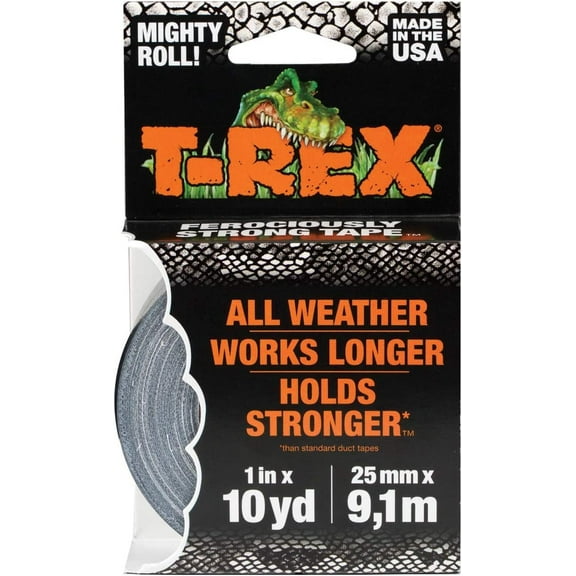 T-Rex Tape 1inX10yd-Gunmetal