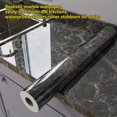 thumbnail image 2 of EASTIN Marble Peel & Stick Premium Wallpaper - Waterproof PVC Self-Adhesive Vinyl  Contemporary Marble Pattern with Realistic Veining for Kitchen Backsplash  Bathroom  Countertop & Furnit, 2 of 7