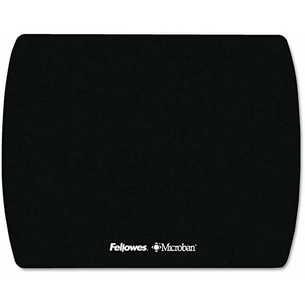 Fellowes Microban Ultra Thin Mouse Pad, Black