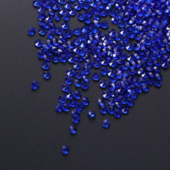HEALEEP 1000Pcs Dark Blue Crystals for Hochzeitsdeko and Diy Crafts