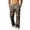 Coffee, variant on Men's Realtree Leaf Camo Wide Leg Pants Backcountry Forest Camo Multi Side Slip Pockets Elastic Waistband Summer Outdoor Wide Leg Pants Bronze 3XL