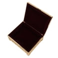 thumbnail image 1 of Metal Jewelry Box, Trinket Box Velvet Inside  For Rings Earrings For Women Girls For Necklaces Bracelets Gold, 1 of 8