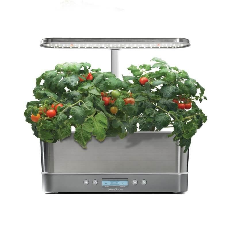 Aerogarden Harvest Elite Slim With Gourmet Herbs Seed Pod Kit Platinum Walmart Canada