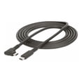 thumbnail image 2 of StarTech.com 6ft (2m) Rugged Right Angle USB-C Cable, USB 3.2 Gen 1 (5 Gbps), USB C to C Data Transfer Cable, 4K 60Hz DP Alt Mode, 100W Power Delivery - 90 Degree USB-C Cable (RUSB315CC2MBR) - USB cable - 24 pin USB-C (M) straight to 24 pin USB-C (M) right-angled - USB 3.2 Gen 1 - 6.6 ft - 4K60Hz support, rugged - black, 2 of 15