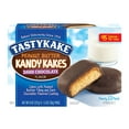 Tastykake Dark Chocolate Flavored Peanut Butter Kandy Kakes, 12 Count
